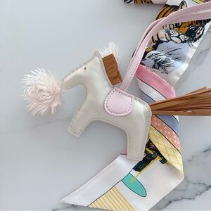 Handmade horse bag charm